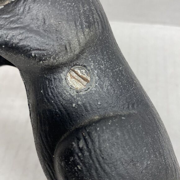 Antique Coin Bank A.C. Williams Cast Iron Begging Standing Black Bear - Picture 9 of 12